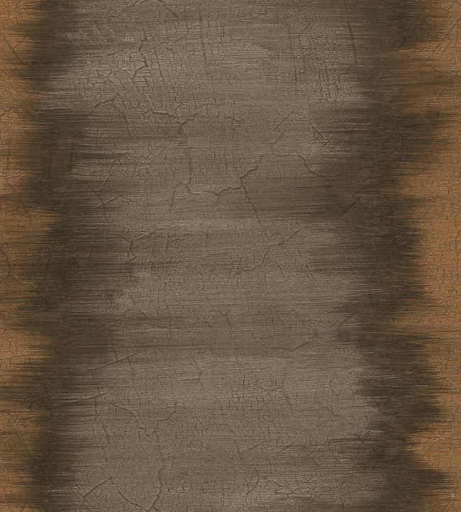 Painterly Stripe Wallpaper - Brown