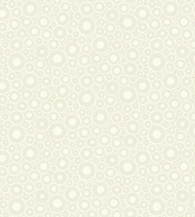 Rings Wallpaper - Cream 