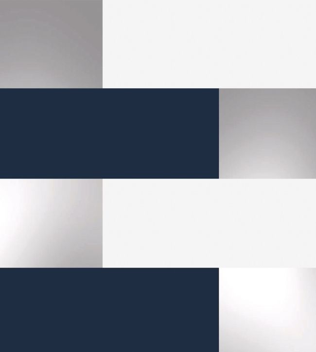 Block Wallpaper - Blue