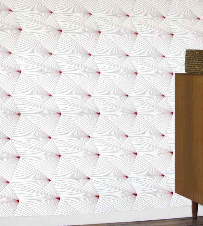 Fan Room Wallpaper - Pink