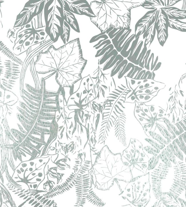 Hothouse Wallpaper - Blue