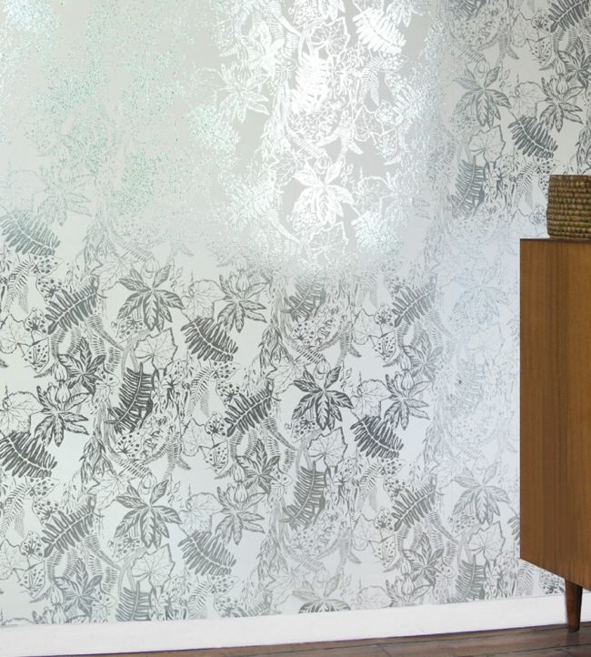 Hothouse Room Wallpaper - Gray