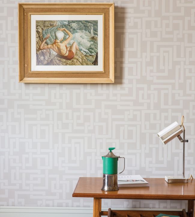 Enigma Wallpaper - Purbeck Stone - 5501 - Farrow & Ball