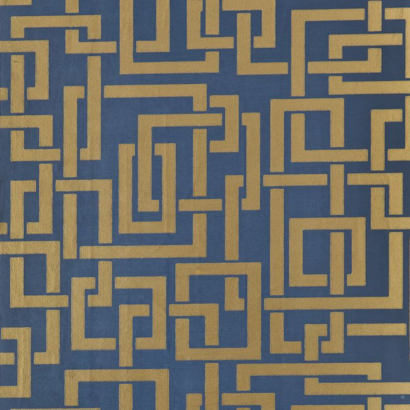Enigma Wallpaper - Stiffkey Blue - 5506 - Farrow & Ball