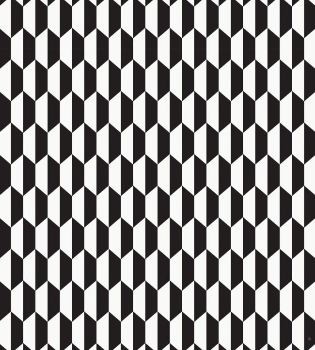 Tile Fabric - Black 
