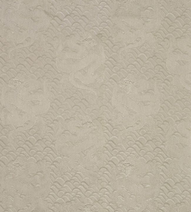 Celestial Dragon Fabric - Gray