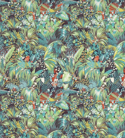 Jungle Beat Fabric - Green