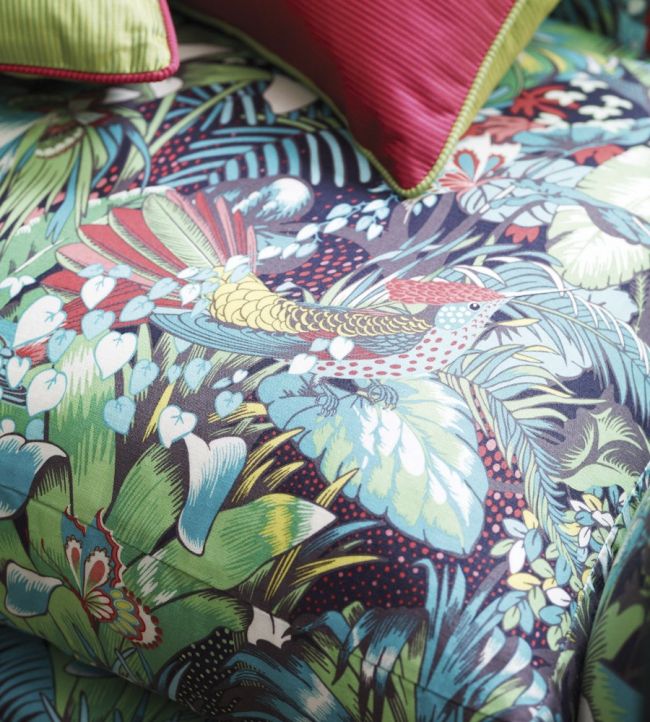 Jungle Beat Room Fabric - Green