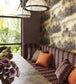 Mustique Room Fabric - Brown