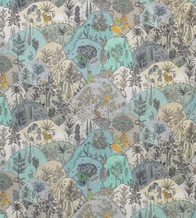 Aravali Fabric - Green 