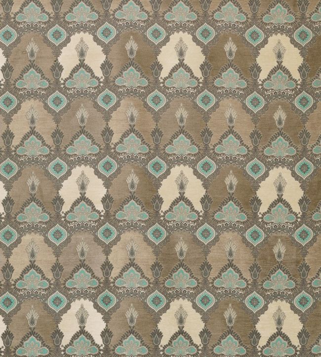 Haveli Fabric - Brown 