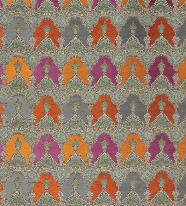 Haveli Fabric - Multicolor