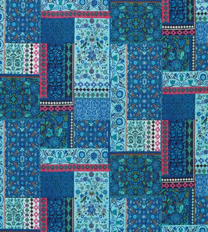 Folklore Fabric - Blue