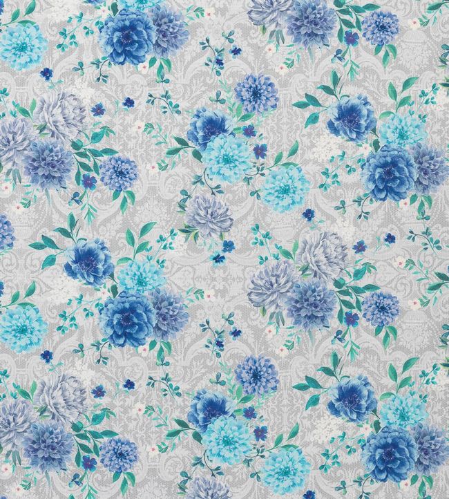 Duchess Garden Fabric - Blue