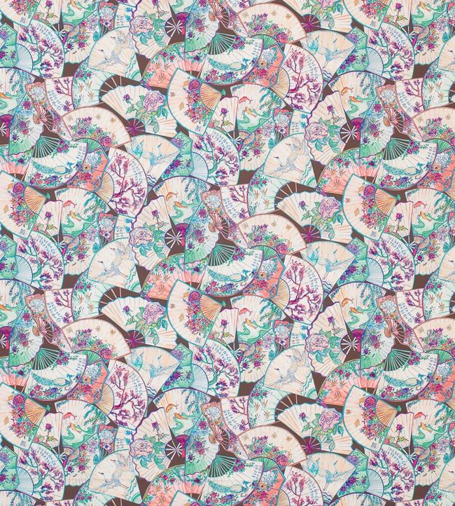 Fanfare Fabric - Purple 