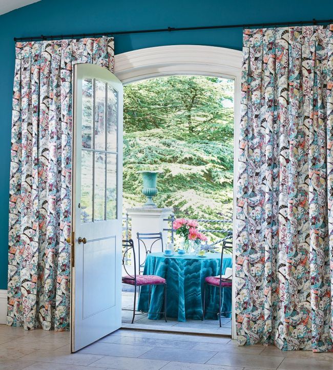 Fanfare Room Fabric - Purple