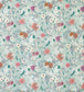 Rosanna Trellis Fabric - Teal