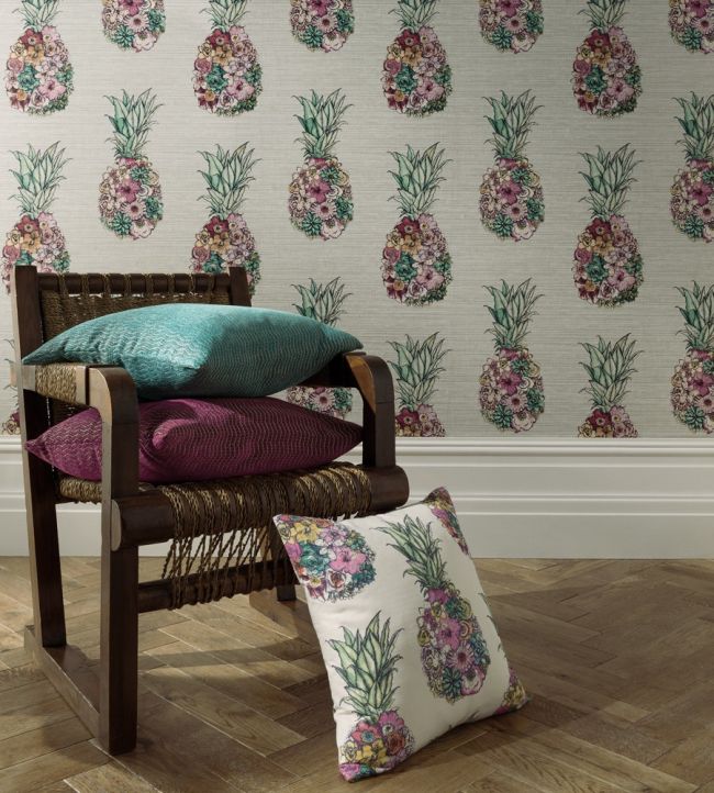 Figuera Room Fabric - Blue