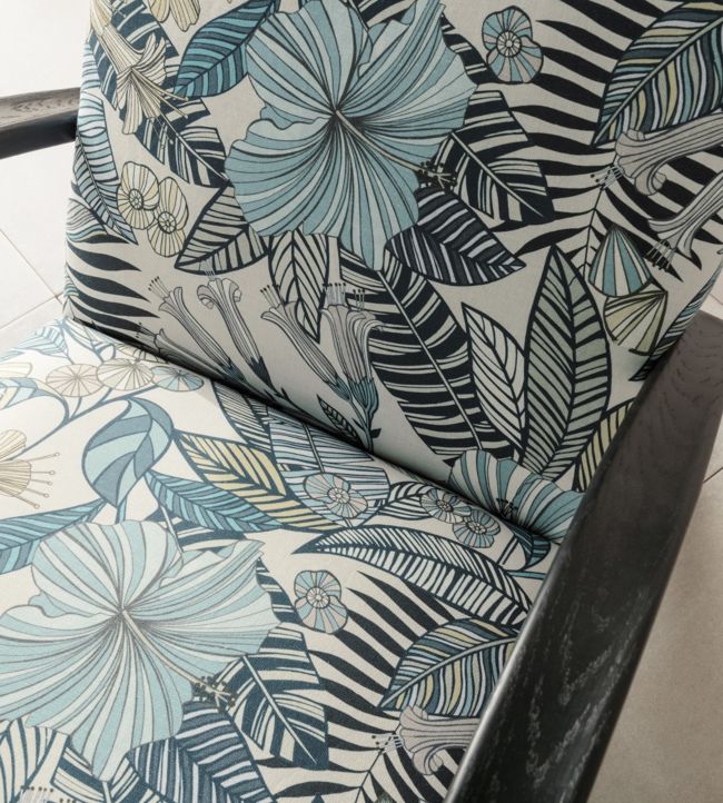 Valldemossa Room Fabric 2 - Teal