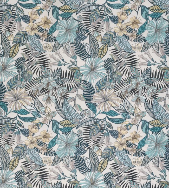 Valldemossa Fabric - Teal 