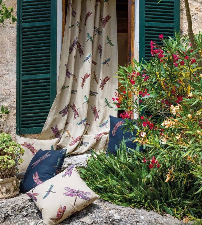 Dragonera Room Fabric - Gray