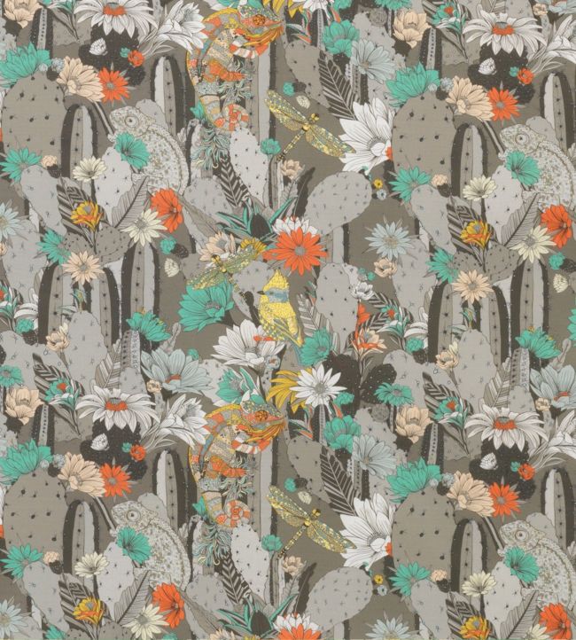 Cactus Garden Fabric - Multicolor 