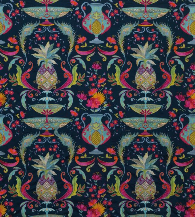 La Fuente Fabric - Blue