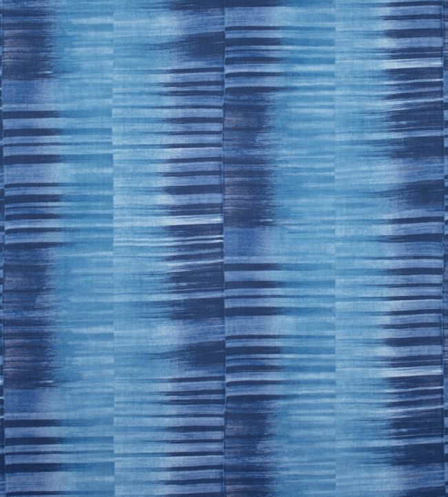 Mekong Stripe Fabric - Blue 
