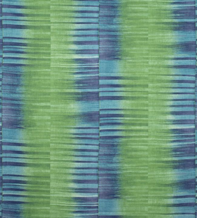 Mekong Stripe Fabric - Green 