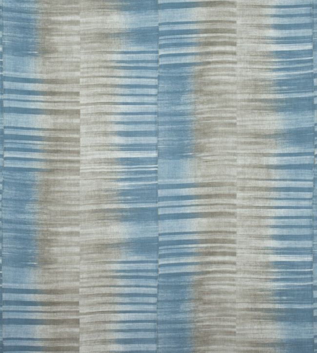 Mekong Stripe Fabric - Teal
