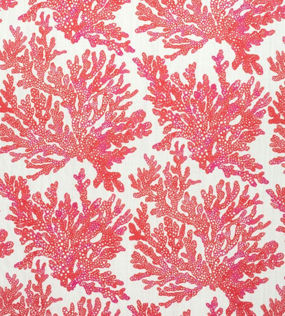 Marine Coral Fabric - Red 