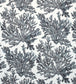 Marine Coral Fabric - Gray