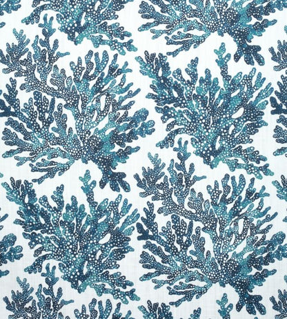 Marine Coral Fabric - Blue 