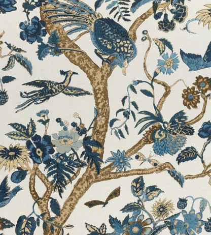 Coromandel Fabric - Blue 