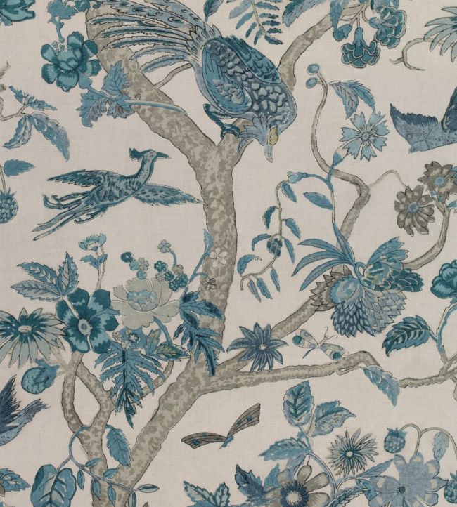 Coromandel Fabric - Teal 