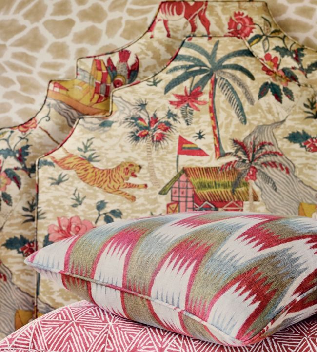 Tiger Reserve Room Fabric - Orange