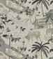 Tiger Reserve Fabric - Gray 