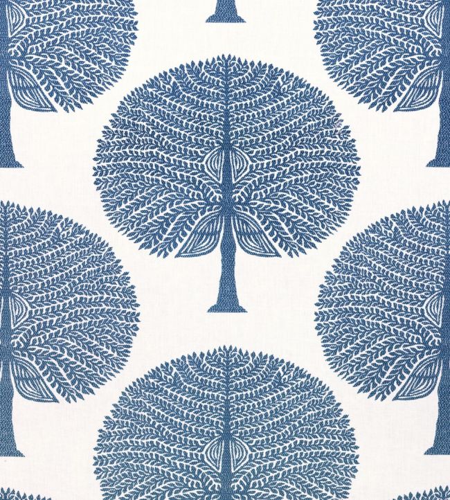 Mulberry Tree Fabric - Blue 