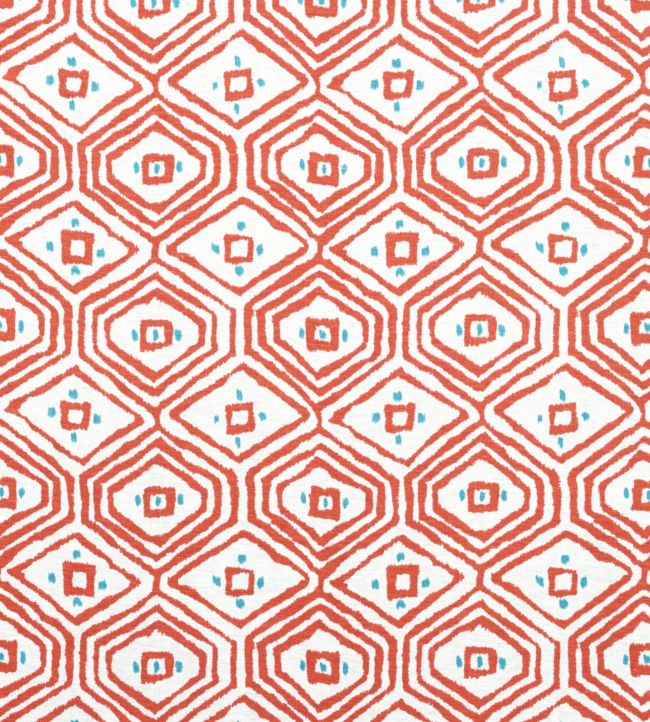 Pass A Grille Fabric - Pink