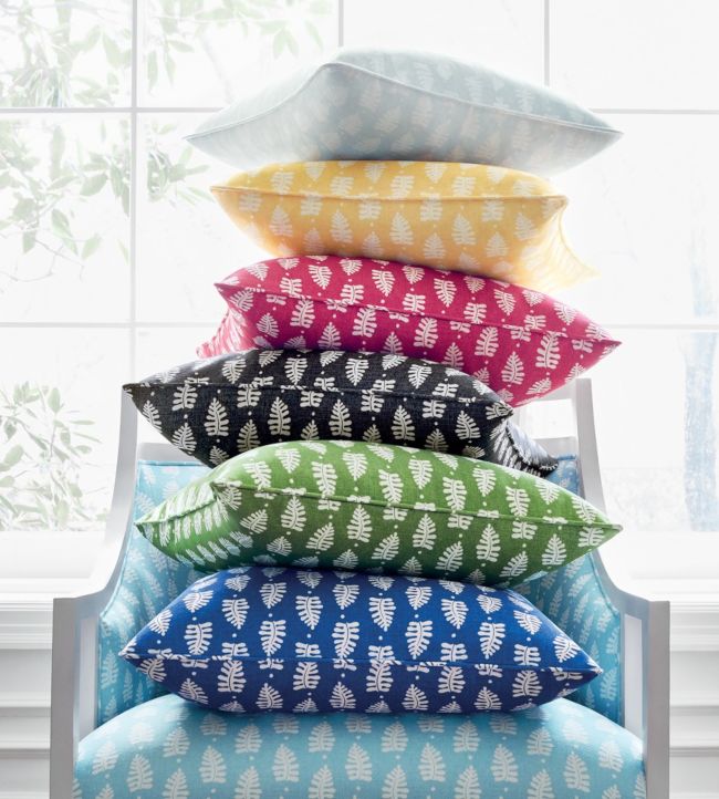 Ferndale Room Fabric - Blue