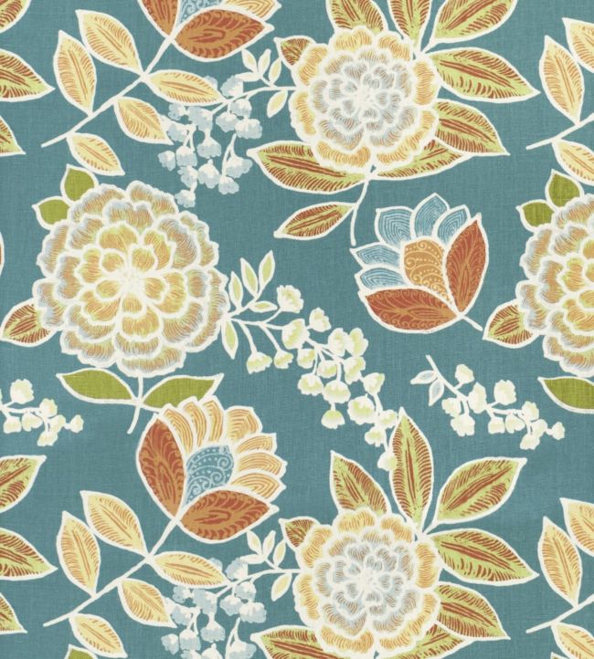 Sulu Fabric - Teal 