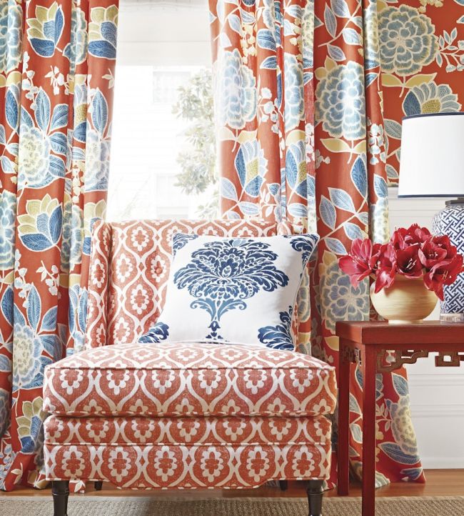 Sulu Room Fabric - Teal