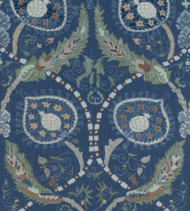 Lewis Fabric - Blue 