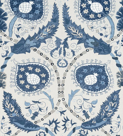 Lewis Fabric - Blue 