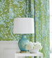 Pagoda Garden Room Fabric - Green