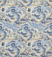 Imperial Dragon Fabric - Blue