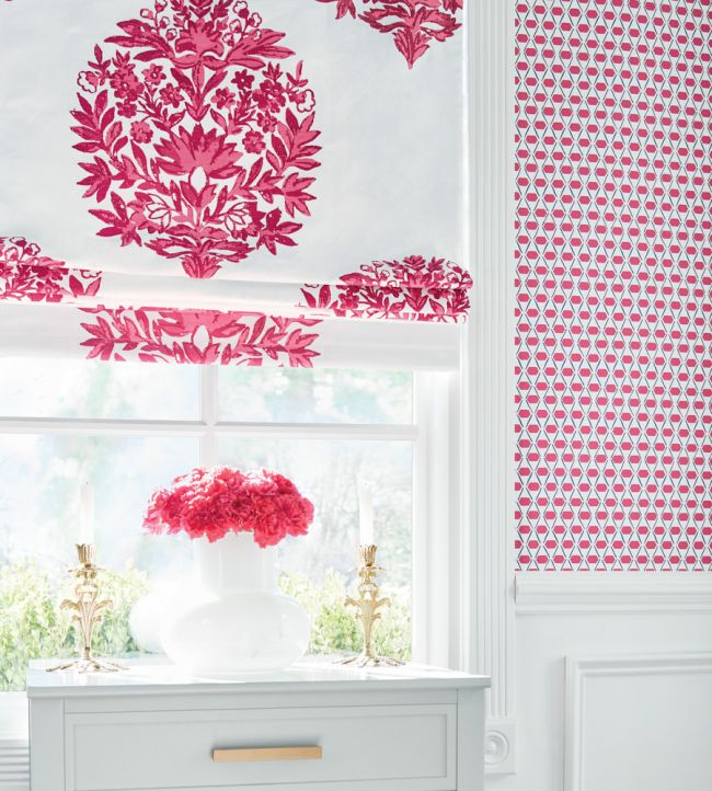 Ridgefield Room Fabric - Pink