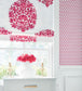 Ridgefield Room Fabric - Pink