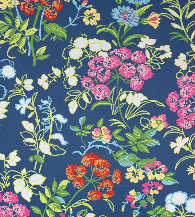 Spring Garden Fabric - Blue 