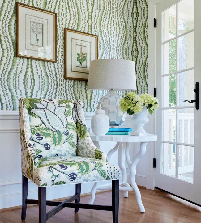 Mitford Room Fabric - Green